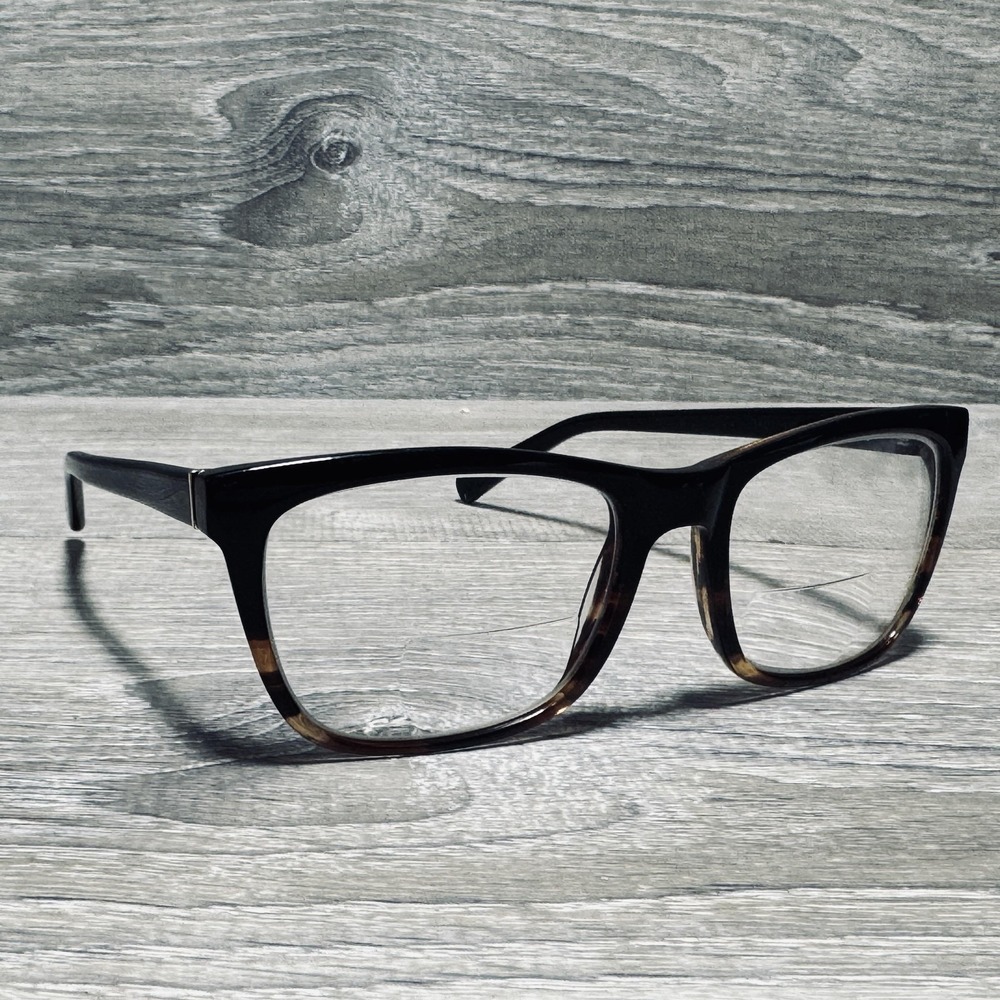 CS Eyeglass‎ Frames Womens Black Full Rim Rectangular Frames Only